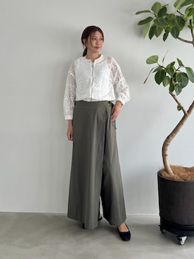 「STYLE DELI（スタイルデリ）のアイテム（パンツ）」を使った、STYELEDELIさん（レディース・174cm）の秋コーディネート