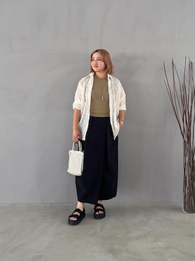 STYELEDELIさん（レディース・163cm）の夏コーディネート
