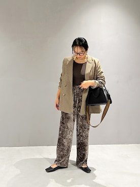 「STYLE DELI（スタイルデリ）のアイテム」を使った、STYELEDELIさん（レディース・156cm）の秋コーディネート