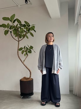 「STYLE DELI（スタイルデリ）のアイテム（パンツ）」を使った、STYELEDELIさん（レディース・163cm）の秋コーディネート