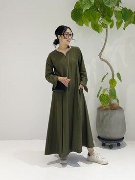 「STYLE DELI（スタイルデリ）のアイテム（ワンピース/ドレス）」を使った、STYELEDELIさん（レディース・157cm）の春コーディネート