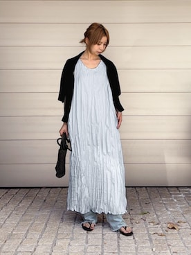 「STYLE DELI（スタイルデリ）のアイテム（トップス）」を使った、STYELEDELIさん（レディース・157cm）の春コーディネート