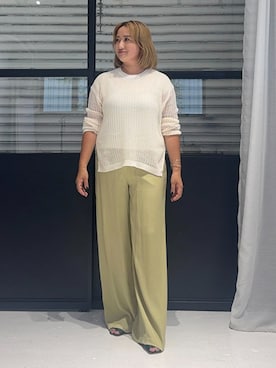 「STYLE DELI（スタイルデリ）のアイテム（パンツ）」を使った、STYELEDELIさん（レディース・163cm）の夏コーディネート