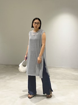 「STYLE DELI（スタイルデリ）のアイテム（ワンピース/ドレス）」を使った、STYELEDELIさん（レディース・157cm）の夏コーディネート