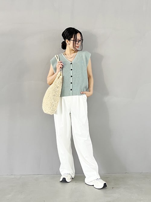 軽くてこなれたペーパー素材トートバッグ | おしゃれな大人