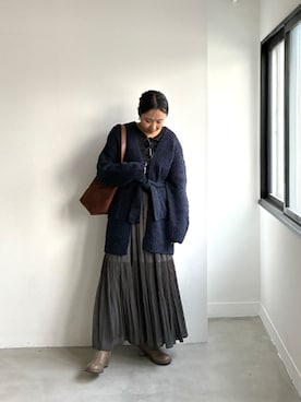 「STYLE DELI（スタイルデリ）のアイテム」を使った、STYELEDELIさん（レディース・156cm）の秋コーディネート
