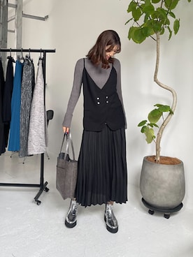 「STYLE DELI（スタイルデリ）のアイテム（バッグ）」を使った、STYELEDELIさん（レディース・169cm）の秋コーディネート