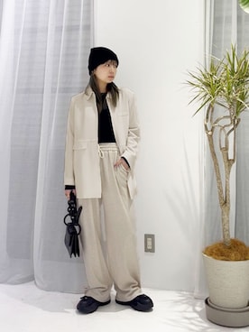 「STYLE DELI（スタイルデリ）のアイテム（パンツ）」を使った、STYELEDELIさん（レディース・157cm）の春コーディネート