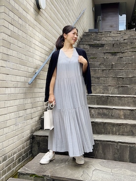 「STYLE DELI（スタイルデリ）のアイテム（トップス）」を使った、STYELEDELIさん（レディース・157cm）の春コーディネート