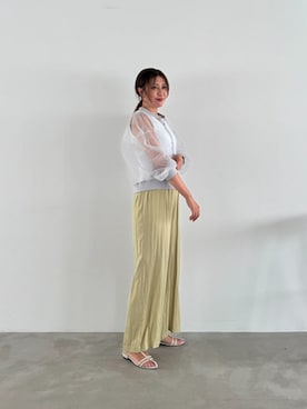 「STYLE DELI（スタイルデリ）のアイテム（パンツ）」を使った、STYELEDELIさん（レディース・163cm）の秋コーディネート