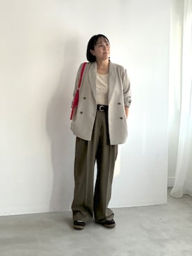 「STYLE DELI（スタイルデリ）のアイテム」を使った、STYELEDELIさん（レディース・156cm）の秋コーディネート