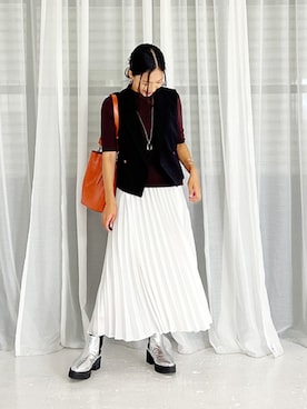 「STYLE DELI（スタイルデリ）のアイテム」を使った、STYELEDELIさん（レディース・157cm）の秋コーディネート