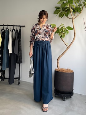 「STYLE DELI（スタイルデリ）のアイテム（パンツ）」を使った、STYELEDELIさん（レディース・169cm）の秋コーディネート