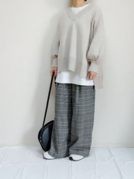 nonさん（レディース・159cm）の秋コーディネート