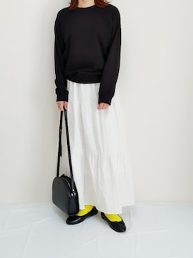 「コットンレース」｜nonさん（レディース・158cm）の春コーディネート