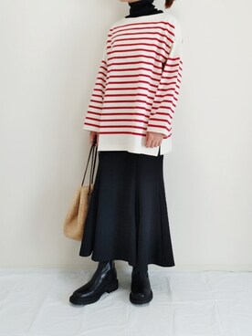 nonさん（レディース・158cm）の冬コーディネート