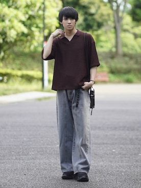 こーせ︎︎︎︎︎︎︎︎さん(メンズ・169cm)の夏コーディネート
