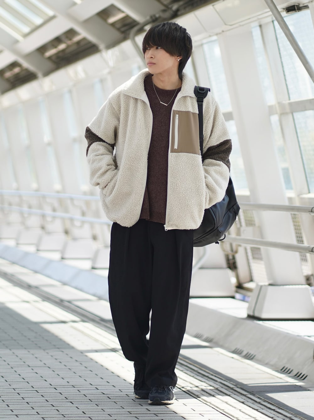 こーせ︎︎︎︎︎︎︎︎｜ETELIOのブルゾンを使ったコーディネート - WEAR