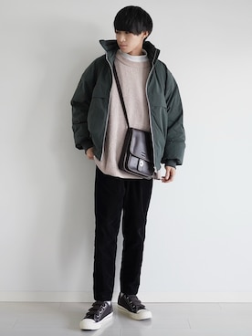 「STYLEMIXER（スタイルミキサー）のアイテム（ブルゾン）」を使った、こーせ︎︎︎︎︎︎︎︎さん（メンズ・169cm）の冬コーディネート