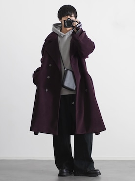 「アイテム（イヤーカフ）」を使った、こーせ︎︎︎︎︎︎︎︎さん（メンズ・169cm）の秋コーディネート