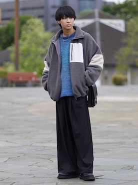 「ハロウィン」｜「アイテム（その他アウター）」を使った、こーせ︎︎︎︎︎︎︎︎さん（メンズ・169cm）の秋コーディネート