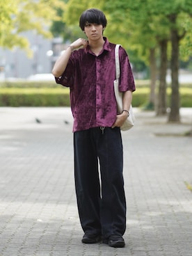 こーせ︎︎︎︎︎︎︎︎さん（メンズ・169cm）の夏コーディネート