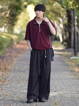 こーせ︎︎︎︎︎︎︎︎さん（メンズ・169cm）の春コーディネート