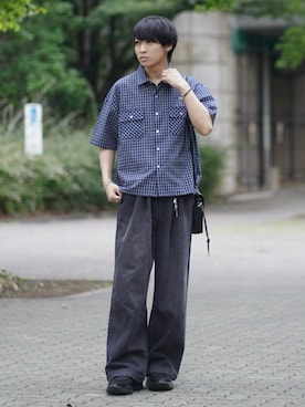 こーせ︎︎︎︎︎︎︎︎さん(メンズ・169cm)の夏コーディネート