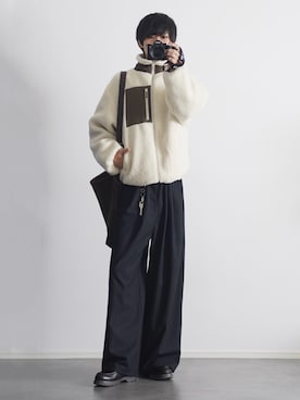 「KLEMAN（クレマン）のアイテム」を使った、こーせ︎︎︎︎︎︎︎︎さん（メンズ・169cm）の秋コーディネート