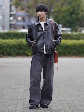 「アイテム（トップス）」を使った、こーせ︎︎︎︎︎︎︎︎さん（メンズ・169cm）の春コーディネート