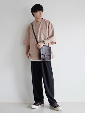 こーせ︎︎︎︎︎︎︎︎さん（メンズ・169cm）の春コーディネート