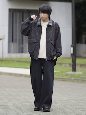 「DEVICE（デバイス）のアイテム」を使った、こーせ︎︎︎︎︎︎︎︎さん（メンズ・169cm）の冬コーディネート