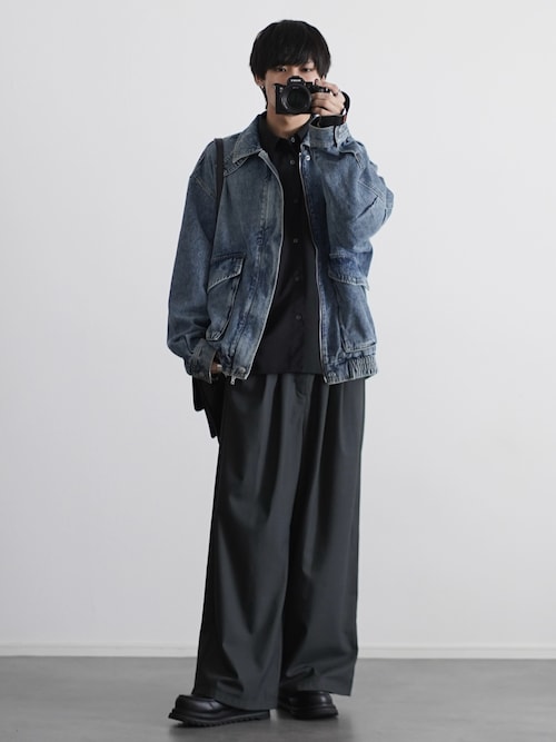 DIESEL 30周年記念 M レースアップ 花柄 デニムジャケット ブルゾン DIESEL 30周年記念 デニム ジャケット ブルゾン アウター 花柄