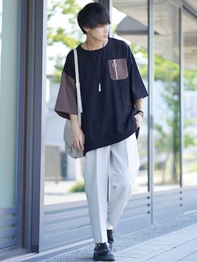 こーせ︎︎︎︎︎︎︎︎さん（メンズ・169cm）の夏コーディネート