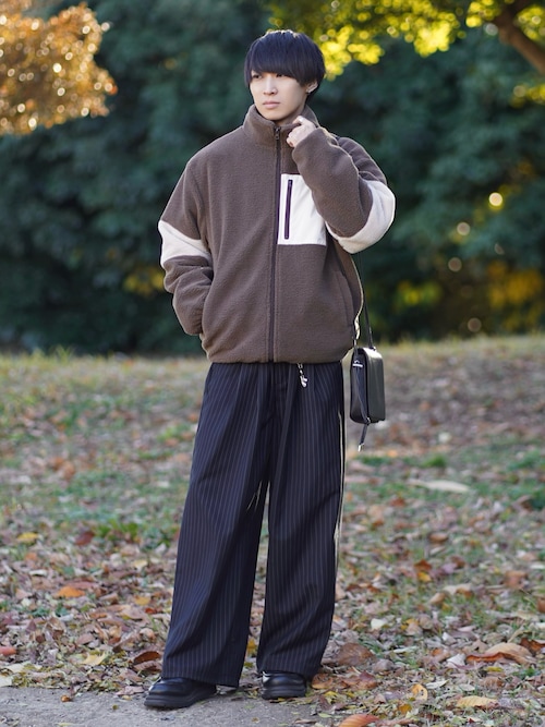 ダブルソールシャークコンビネーションモカシンシューズ（モカシン