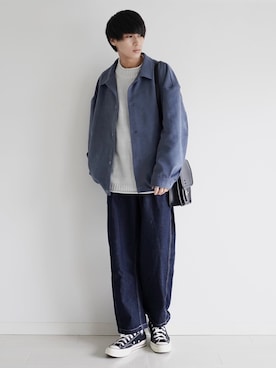 「エテリオ」｜「アイテム（ジャケット/アウター）」を使った、こーせ︎︎︎︎︎︎︎︎さん（メンズ・169cm）の冬コーディネート
