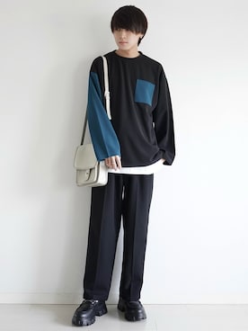 「アイテム（リング）」を使った、こーせ︎︎︎︎︎︎︎︎さん（メンズ・169cm・20代）の夏コーディネート