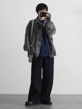 「DEVICE（デバイス）のアイテム」を使った、こーせ︎︎︎︎︎︎︎︎さん（メンズ・169cm）の冬コーディネート