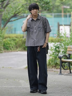 こーせ︎︎︎︎︎︎︎︎さん(メンズ・169cm)の夏コーディネート
