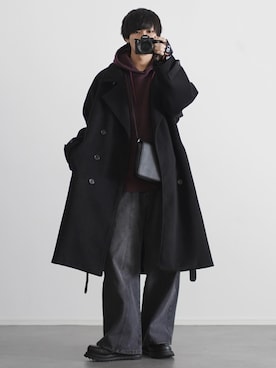 「アイテム（パーカー）」を使った、こーせ︎︎︎︎︎︎︎︎さん（メンズ・169cm）の秋コーディネート