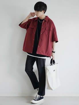 こーせ︎︎︎︎︎︎︎︎さん（メンズ・169cm）の春コーディネート