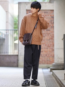 「STYLEMIXER（スタイルミキサー）のアイテム」を使った、こーせ︎︎︎︎︎︎︎︎さん（メンズ・169cm）の秋コーディネート