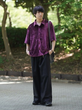 こーせ︎︎︎︎︎︎︎︎さん（メンズ・169cm）の夏コーディネート