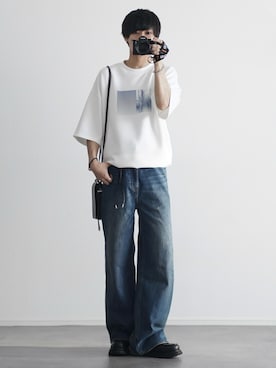 「MONKEY TIME（モンキータイム）のアイテム」を使った、こーせ︎︎︎︎︎︎︎︎さん（メンズ・169cm）の春コーディネート