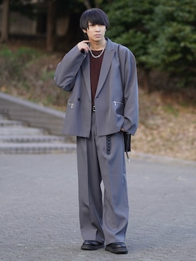 こーせ︎︎︎︎︎︎︎︎さん（メンズ・169cm）の冬コーディネート