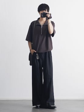 「ETELIO（エテリオ）のアイテム」を使った、こーせ︎︎︎︎︎︎︎︎さん（メンズ・169cm）の夏コーディネート