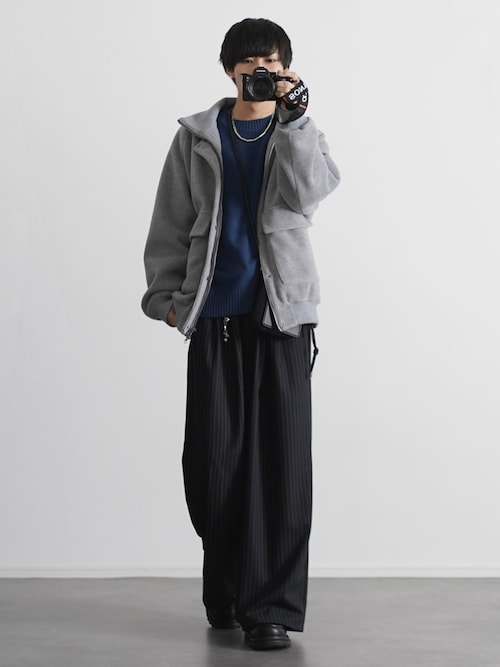 SATUR ウール混合ジャケットブルゾン 毛七ブルゾン 001BZ ［ ウール ］ | 新見本工場 オンラインストア