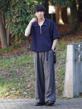 こーせ︎︎︎︎︎︎︎︎さん（メンズ・169cm）の春コーディネート