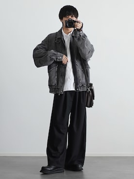 「プチプラ」｜こーせ︎︎︎︎︎︎︎︎さん（メンズ・169cm）の秋コーディネート