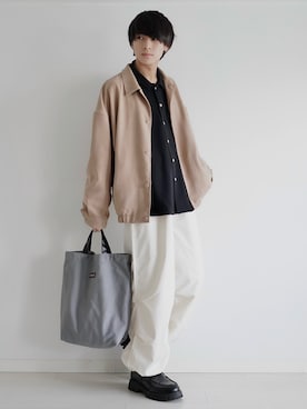 「エテリオ」｜「アイテム（ジャケット/アウター）」を使った、こーせ︎︎︎︎︎︎︎︎さん（メンズ・169cm）の冬コーディネート
